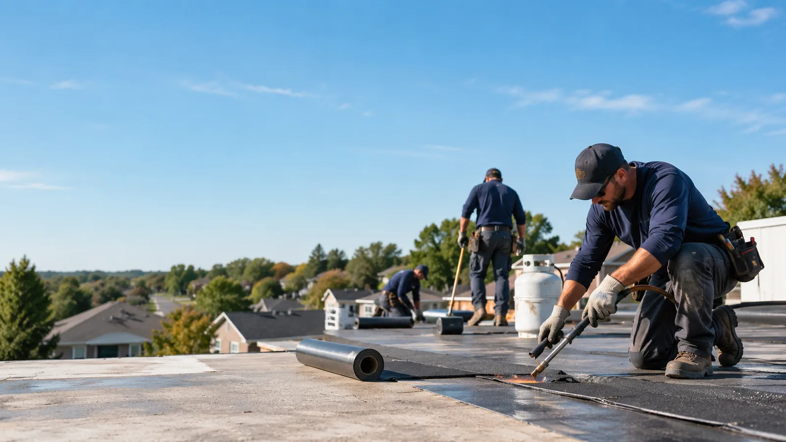 Flat Roof Leak Repair providers in Huggins, MO